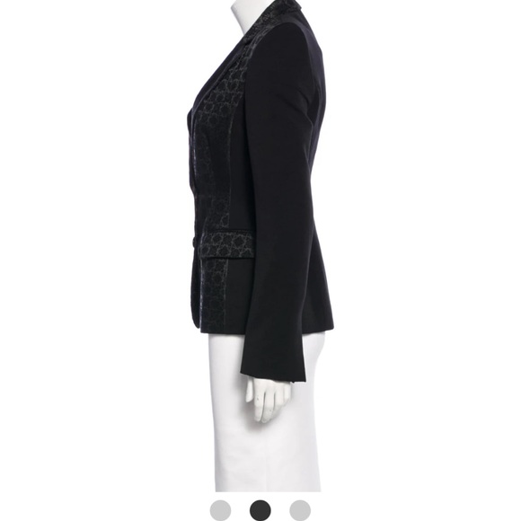 Stella McCartney notched lapel Jacquard Blazer - size XS - Picture 2 of 11